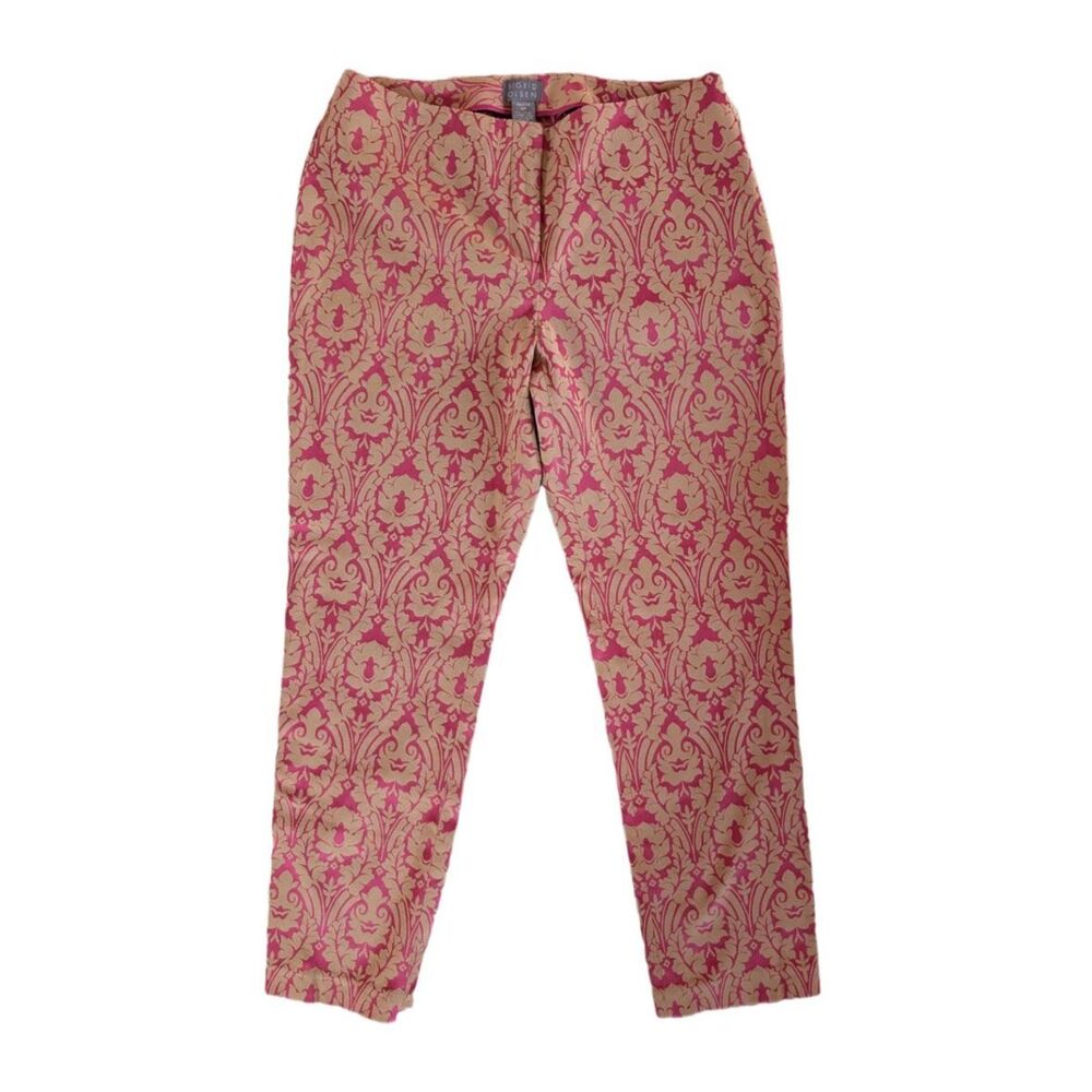 Vintage Y2K Sigrid Olsen Brocade Crop Pants Sz 6